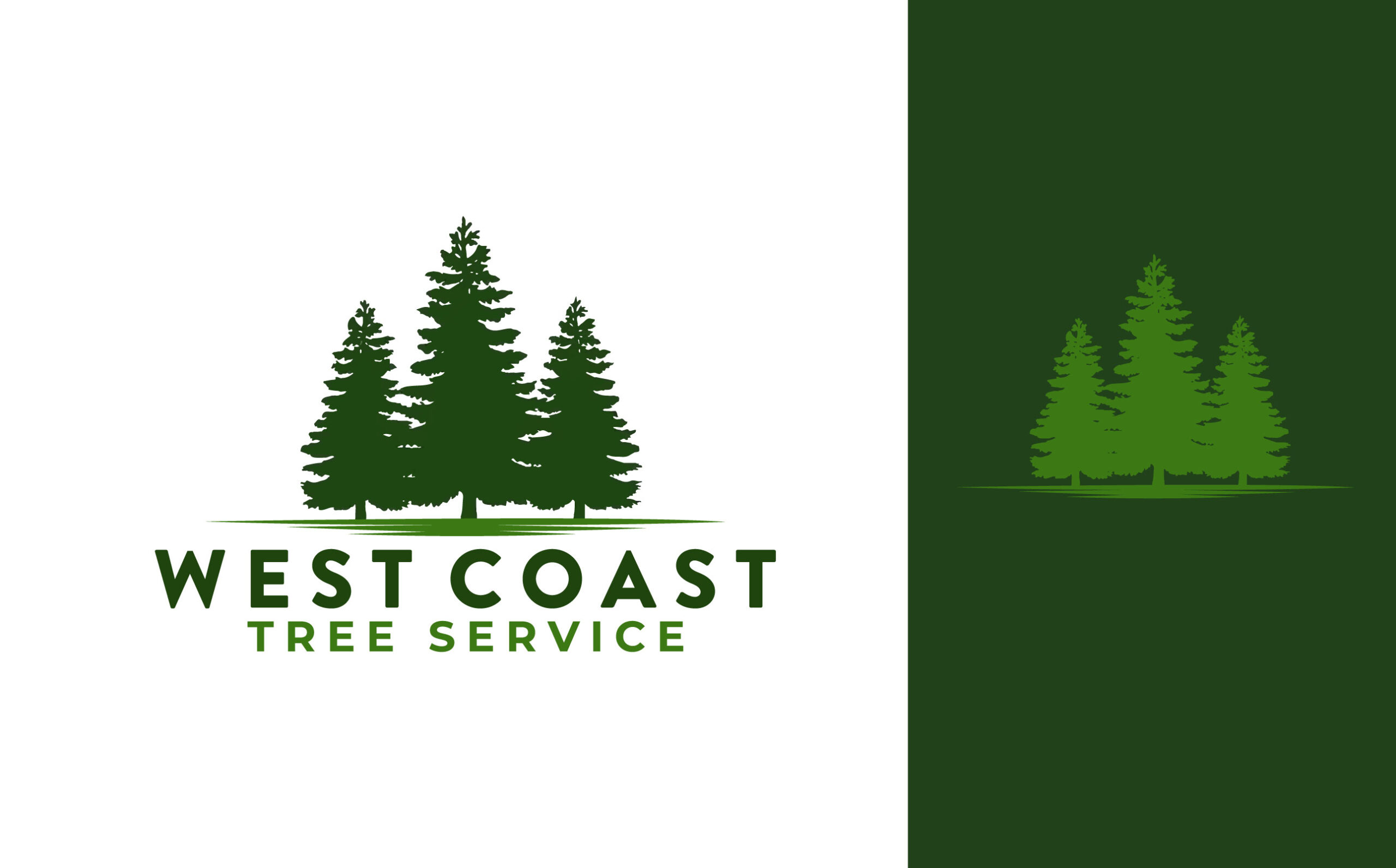 West Coast Tree Service brand and equipment